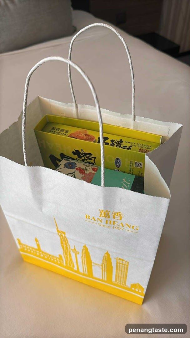 Gift Bag with Biscuits