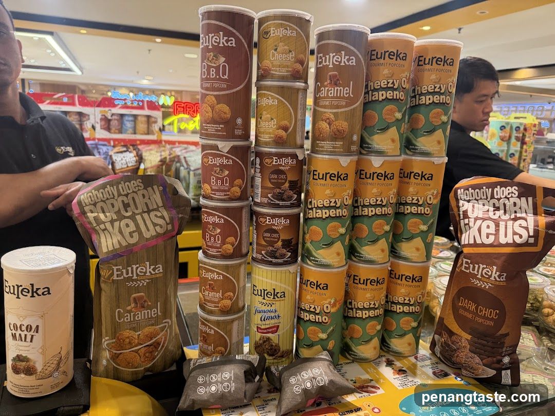Assortment of Eureka Popcorn Flavors