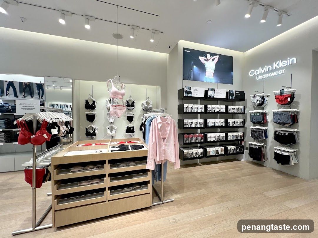 Calvin Klein Underwear Store Interior