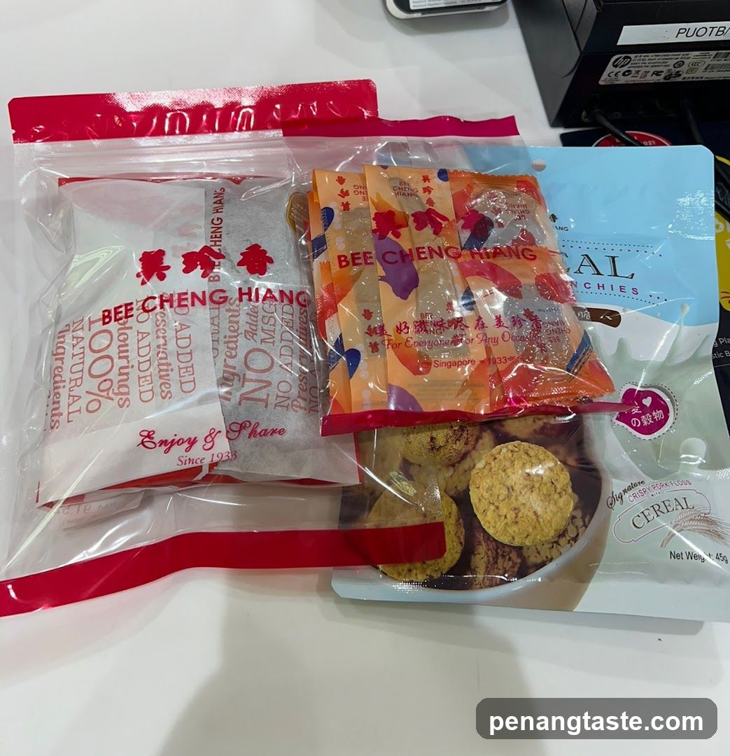 Bee Cheng Hiang Snacks
