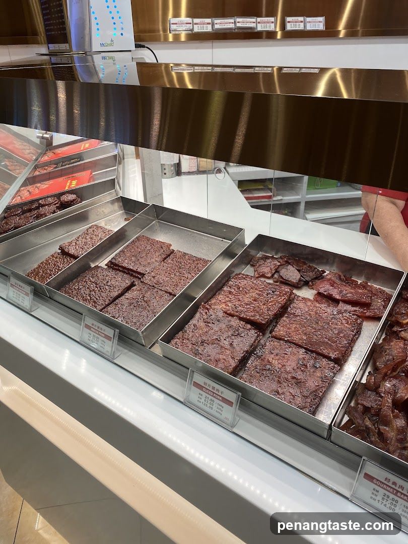 Dried Meat Display