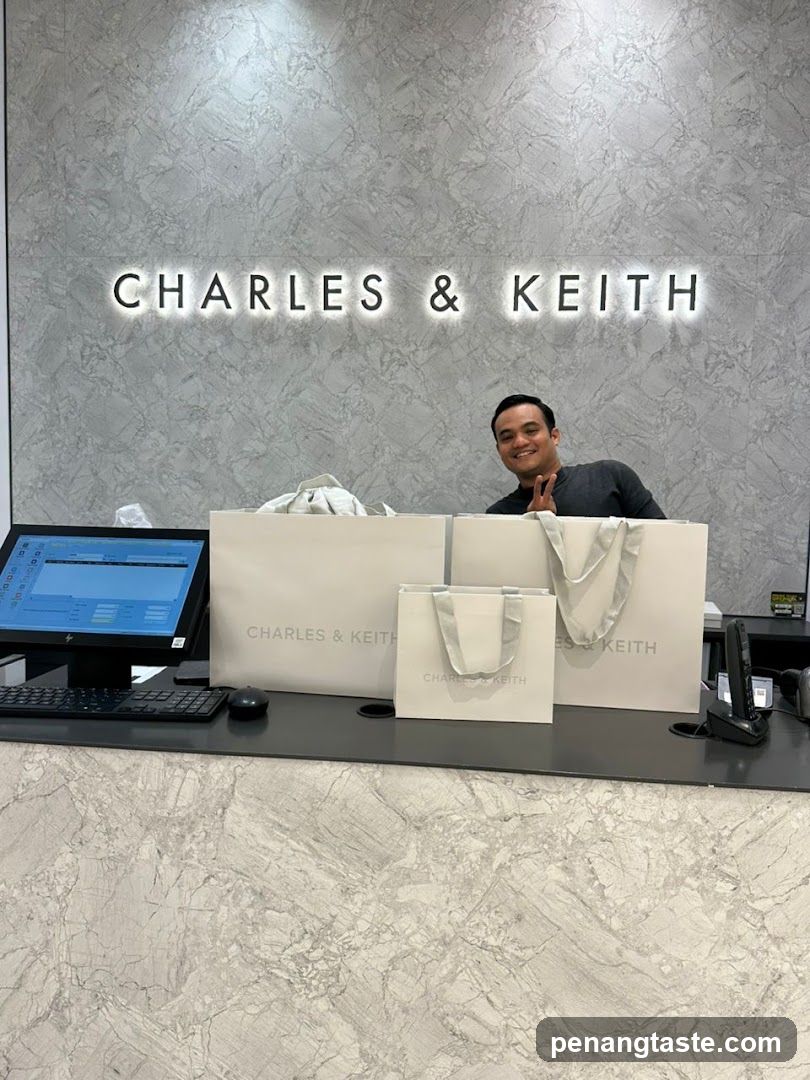 Charles & Keith Store Counter