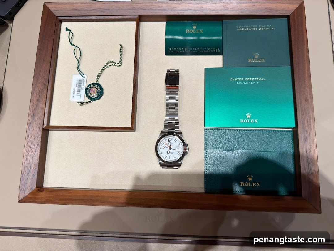 Rolex Watch Display