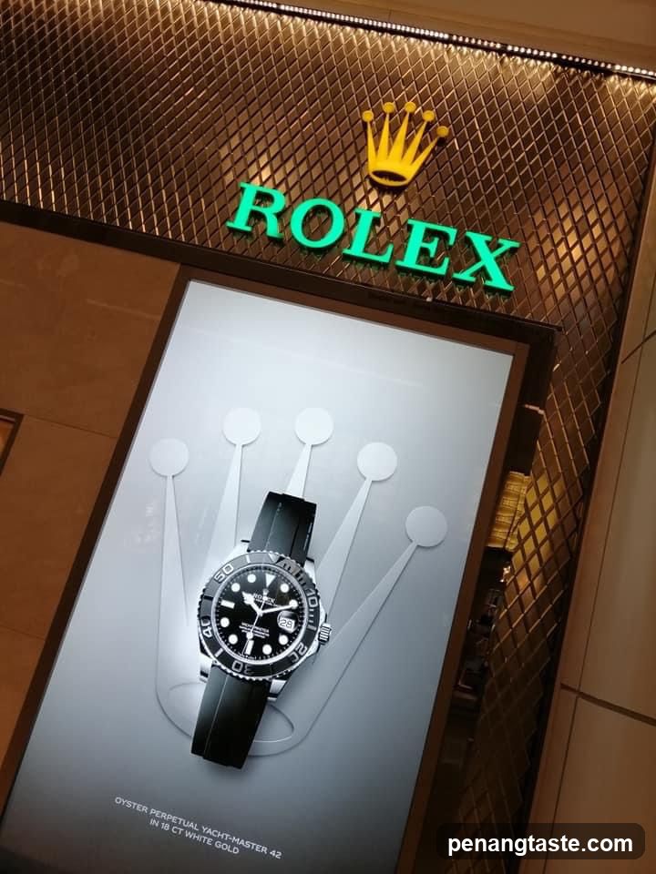 Rolex Watch Display
