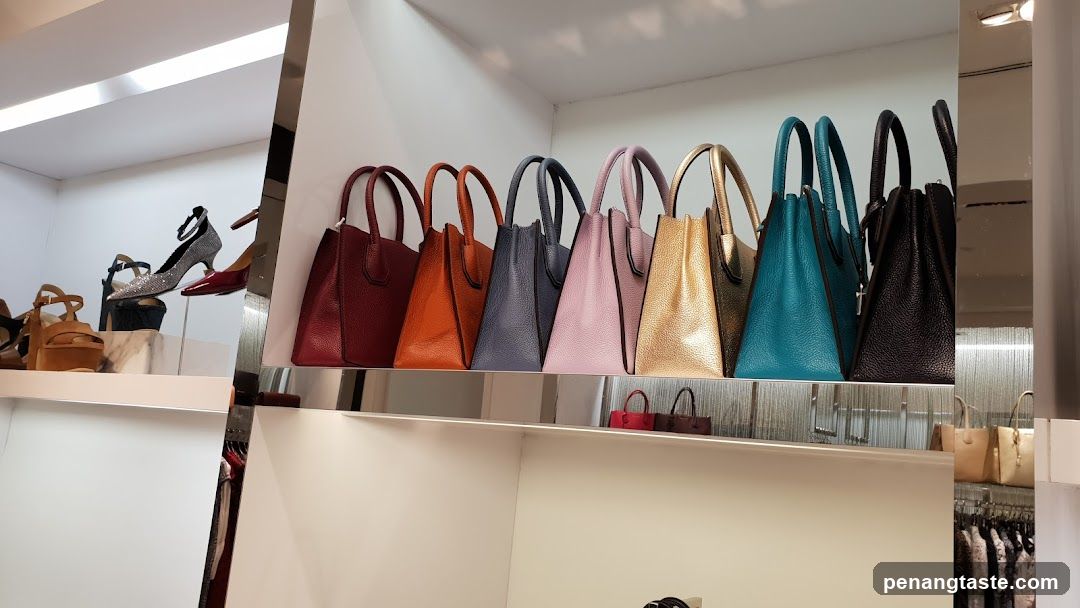 Handbags and Shoes Display