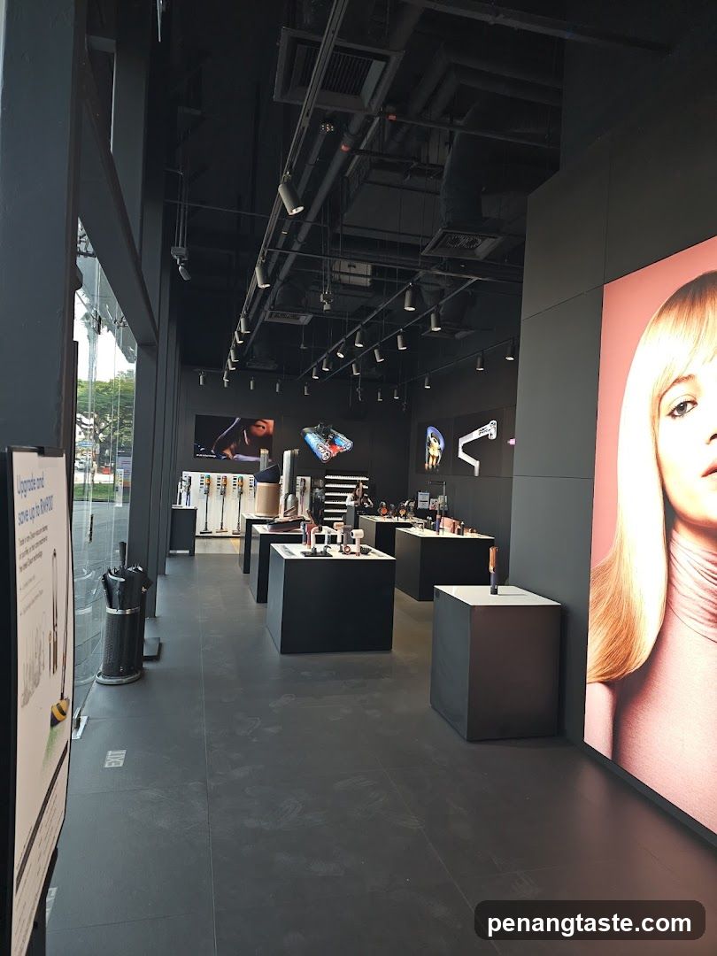 Modern Electronics Store Interior