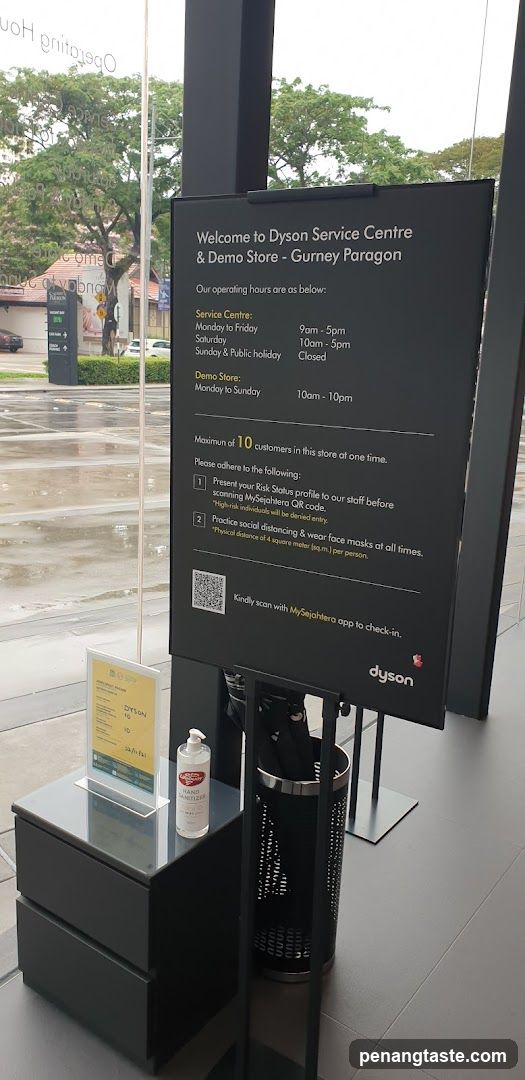 Dyson Service Centre and Demo Store Information