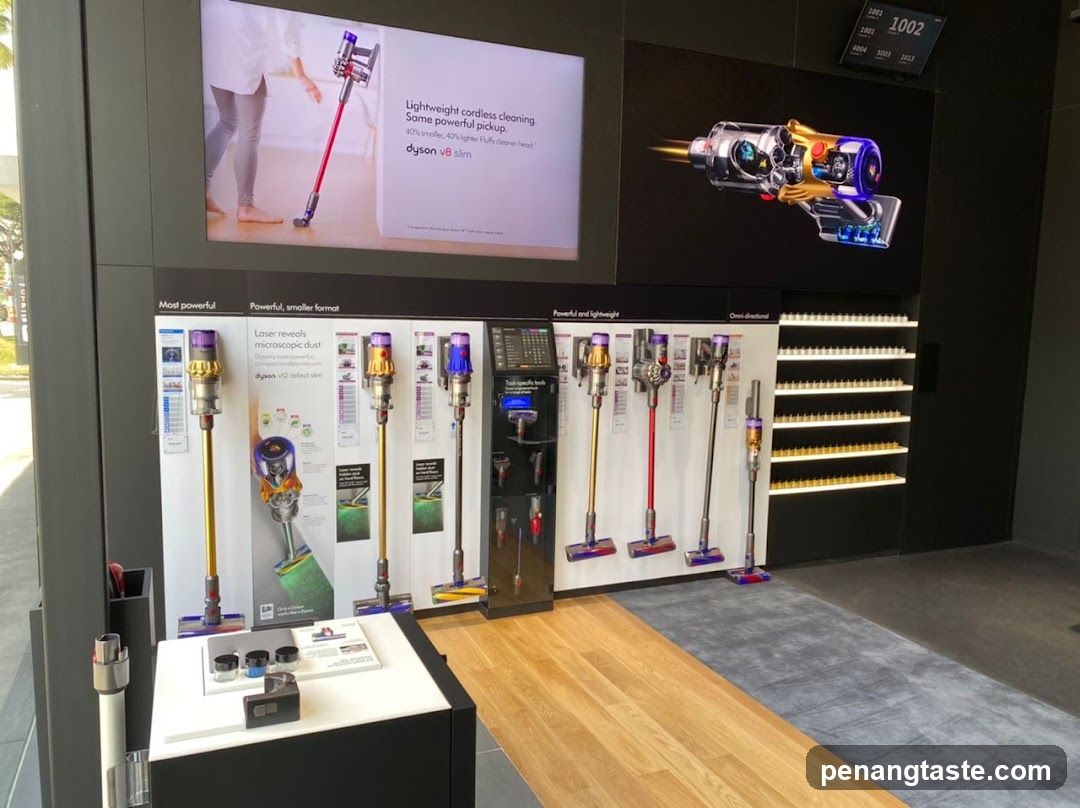 Dyson Vacuum Display