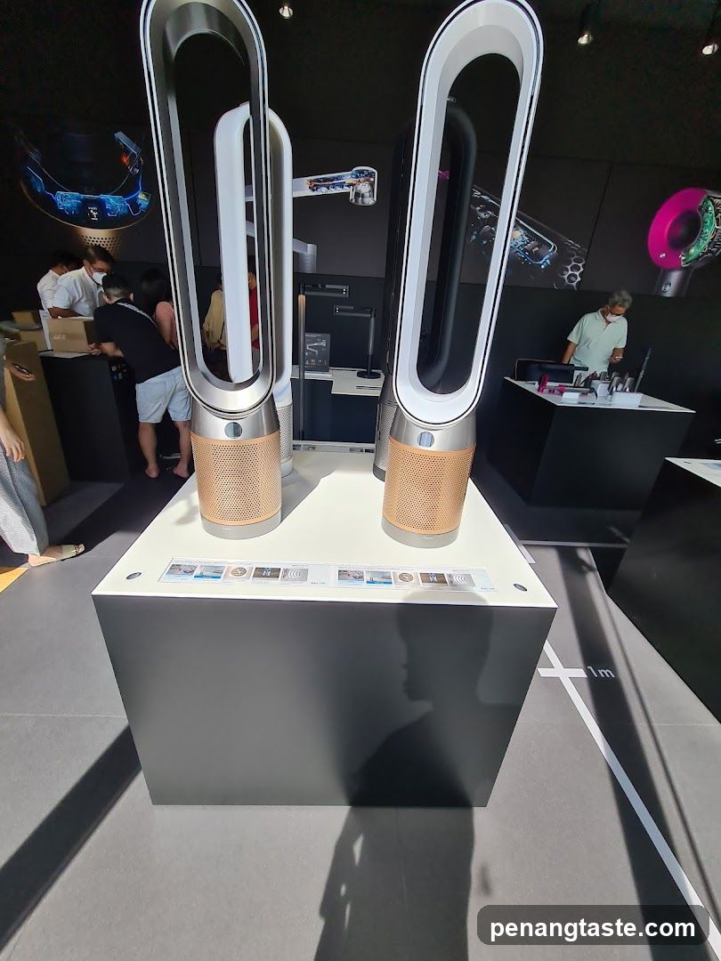 Dyson Air Purifiers on Display