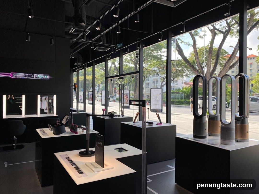 Dyson Store Interior