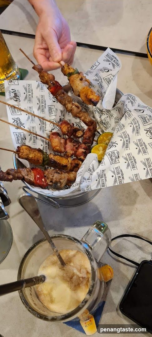 Skewers and Drinks