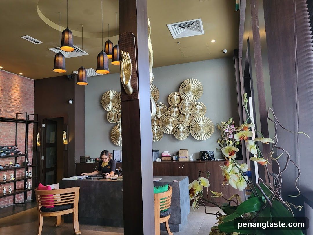 Spa Reception Area