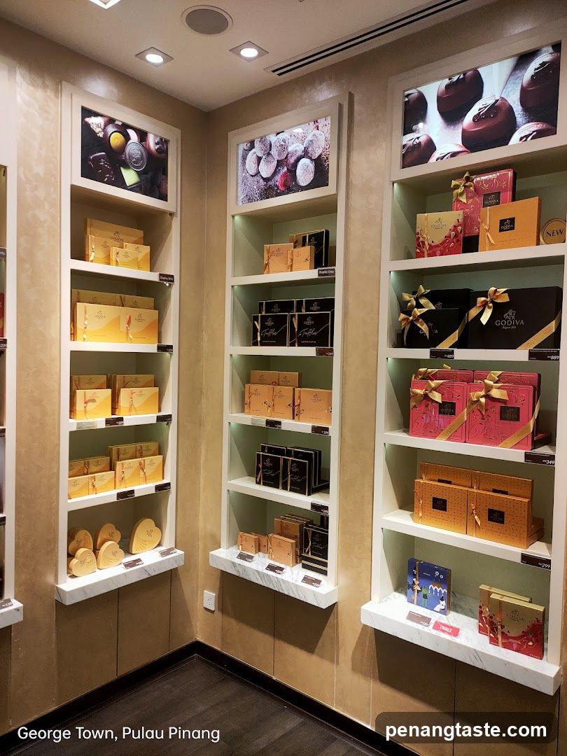 Godiva Chocolates Display