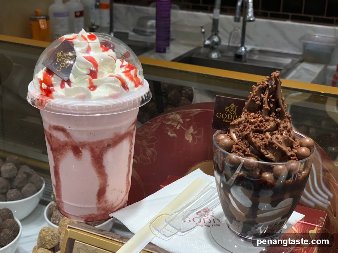 Godiva Chocolate Desserts