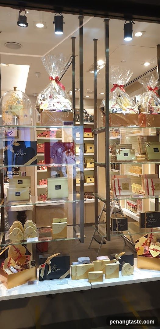 Godiva Chocolate Display