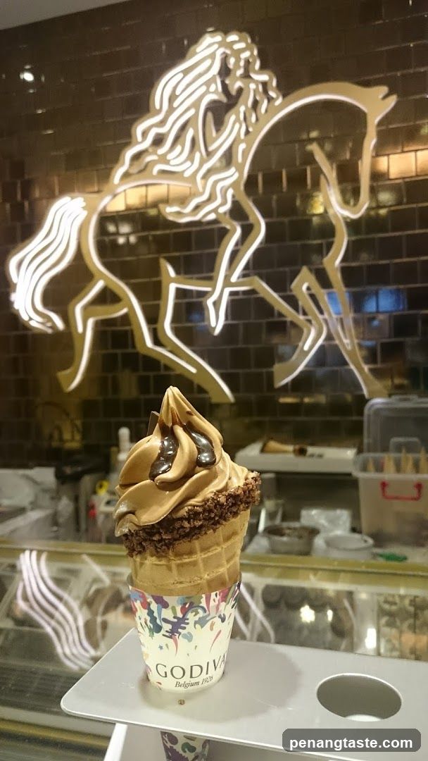 Godiva Ice Cream Cone