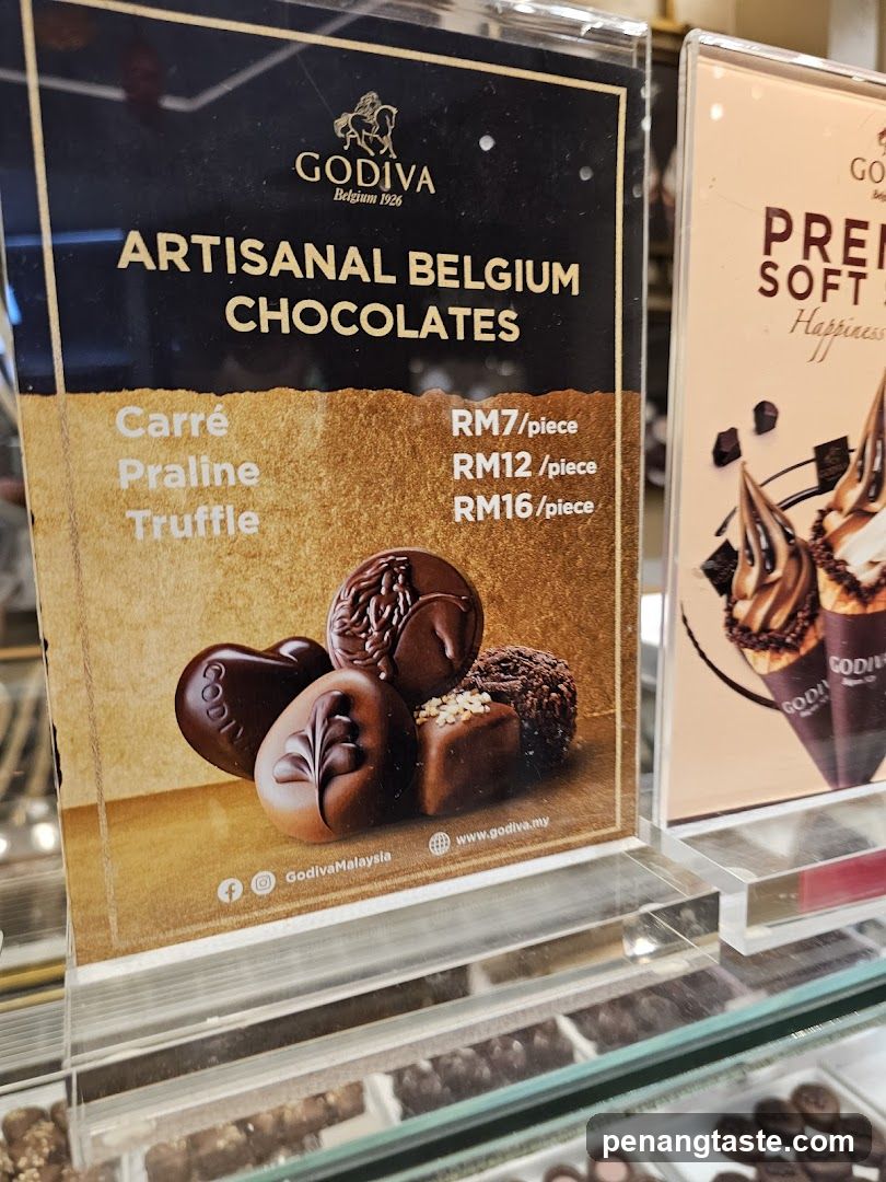 Godiva Artisanal Belgium Chocolates