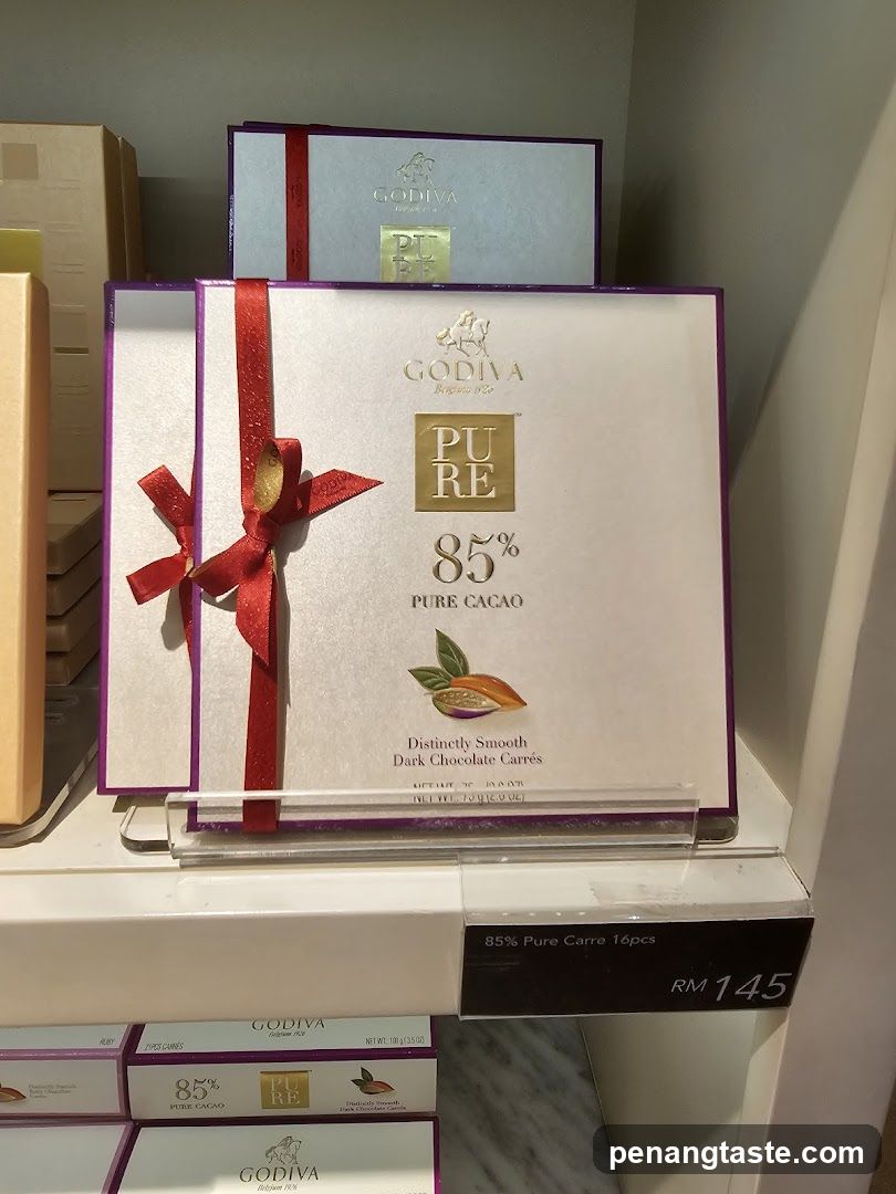 Godiva Chocolate Display