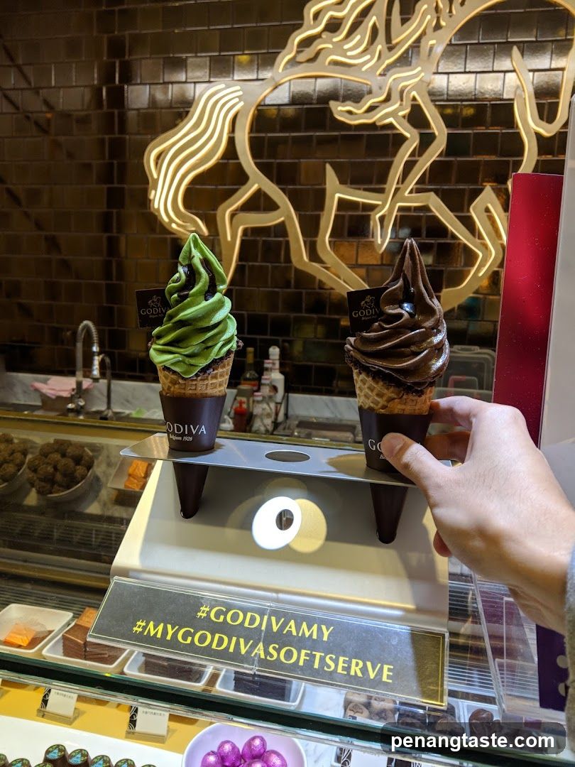 Godiva Soft Serve Ice Cream