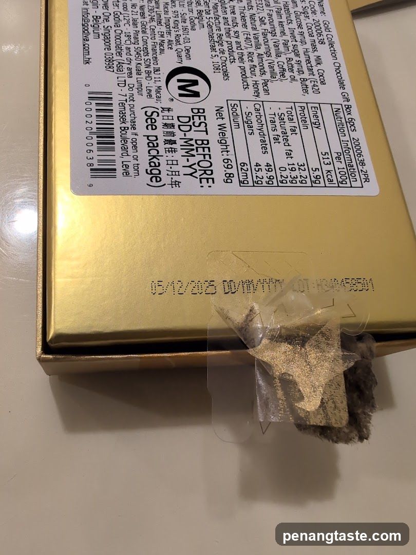 Chocolate Gift Box Nutrition Information