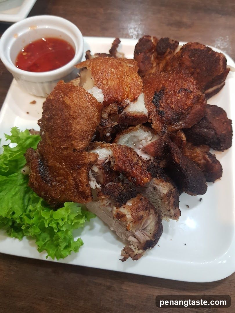 Crispy Pork Belly with Dipping Sauce