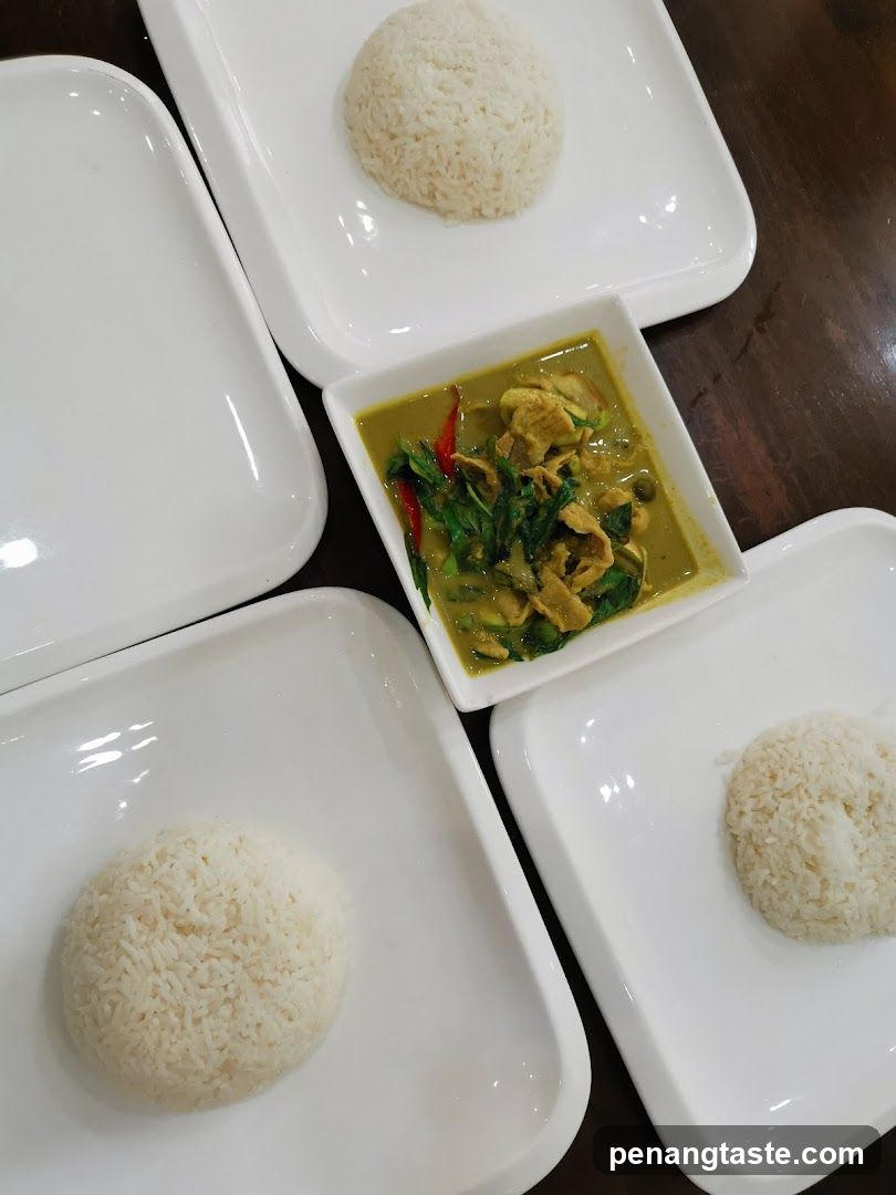Green Curry with Rice