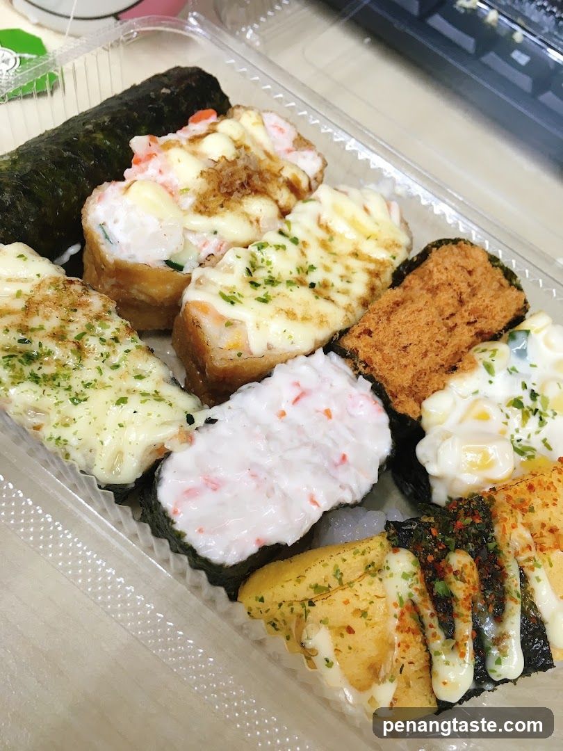 Assorted Sushi Rolls