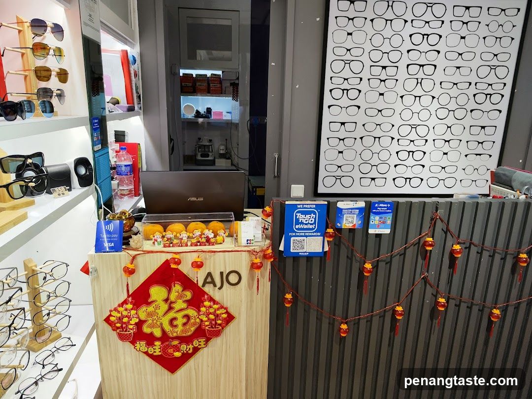 Optometry Shop Counter