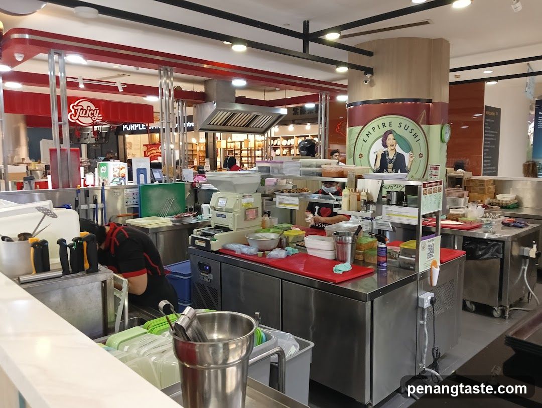 Sushi Preparation Area