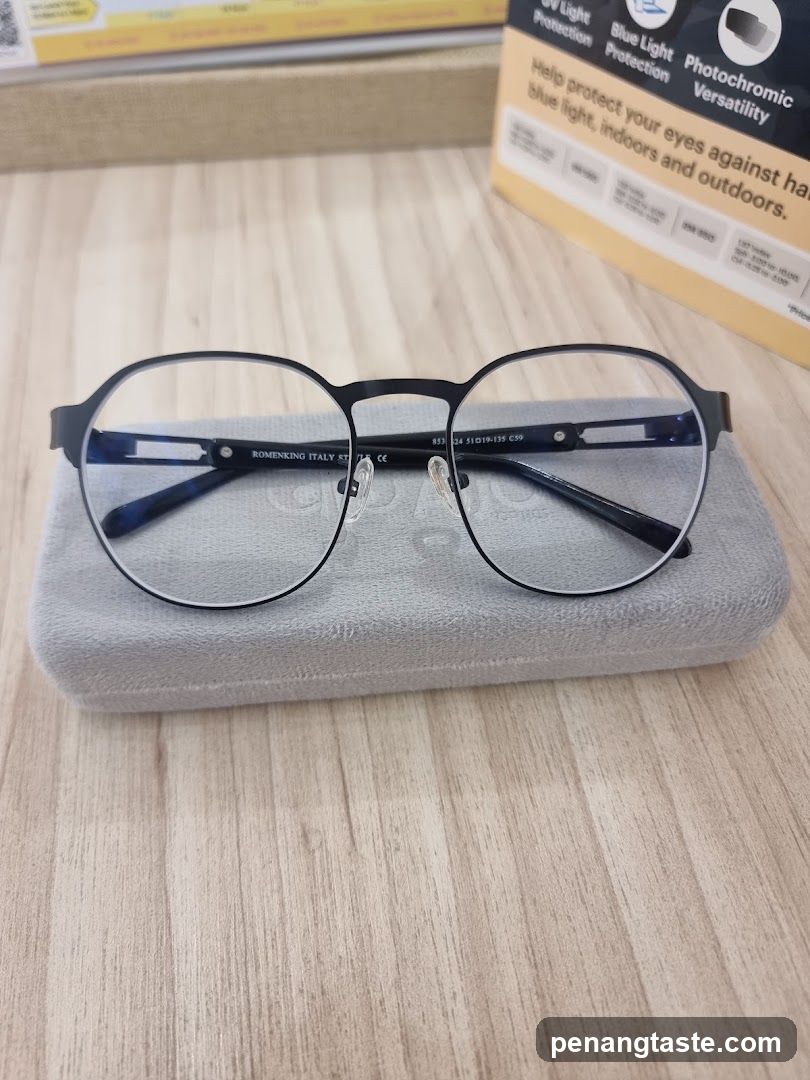 Eyeglasses on a Case