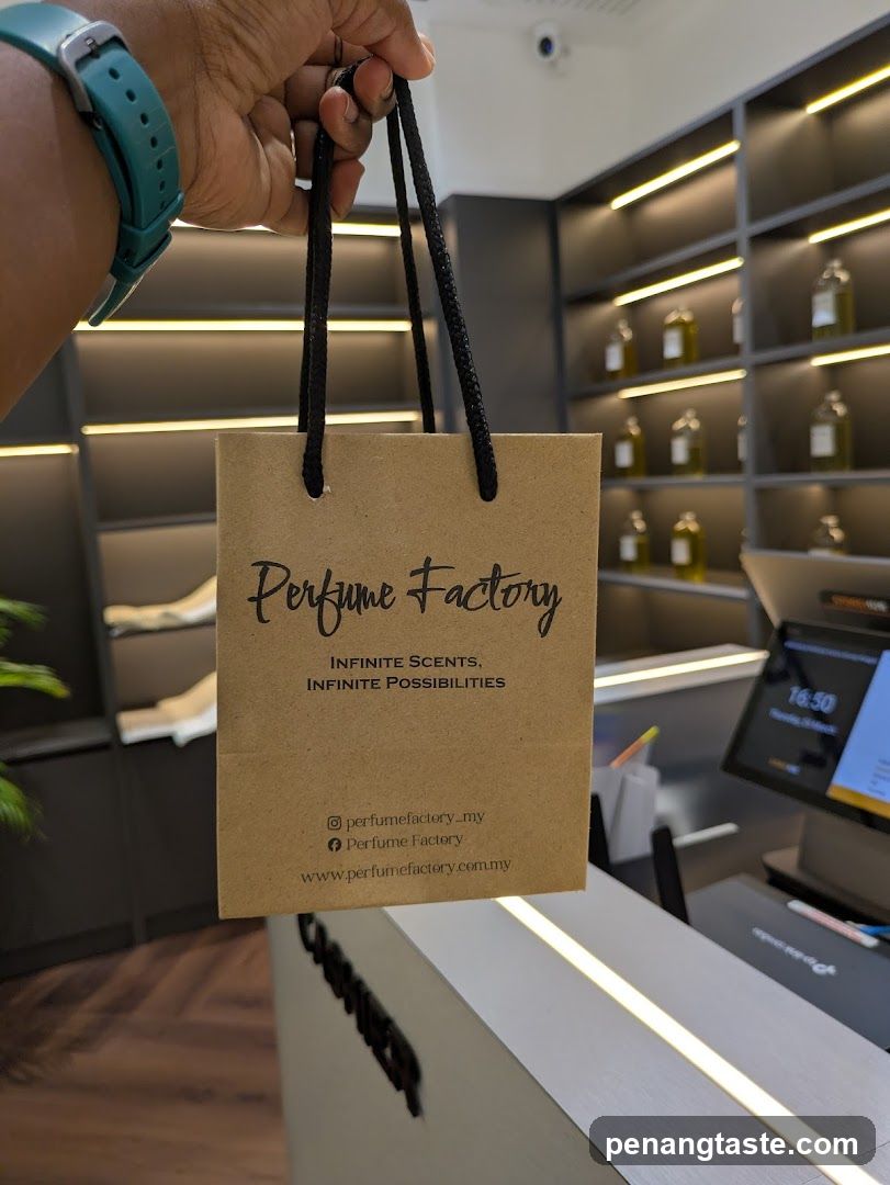 Perfume Factory Shopping Bag