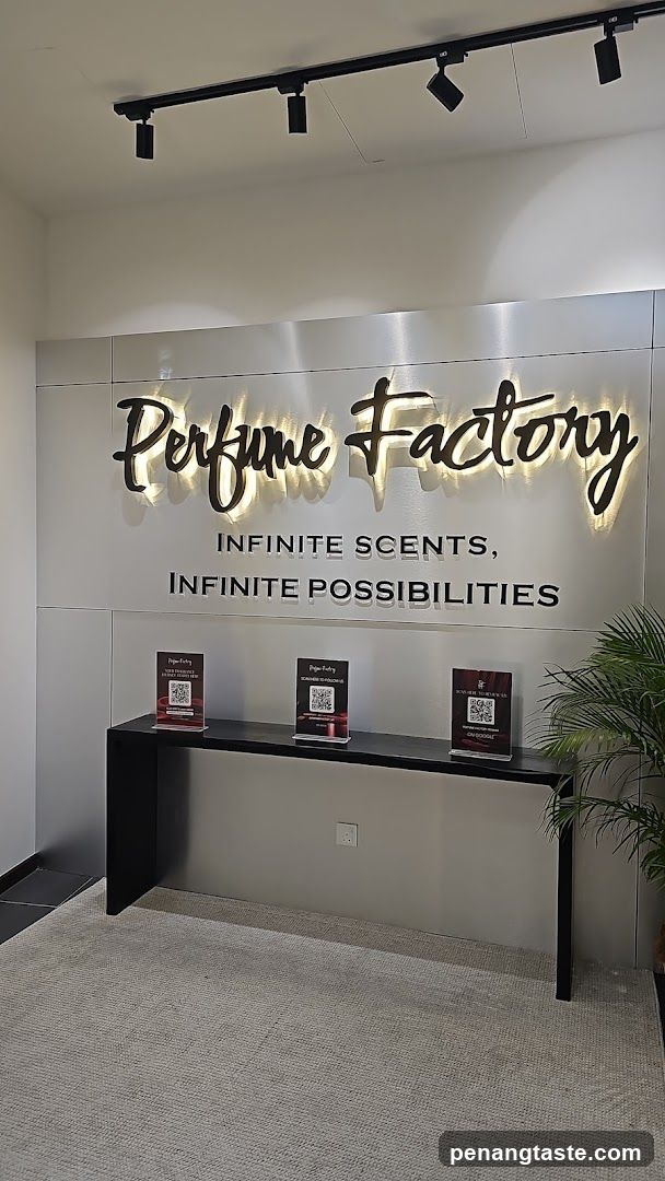 Perfume Factory Signage