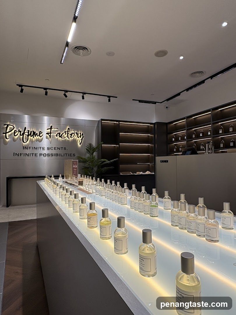 Perfume Factory Interior