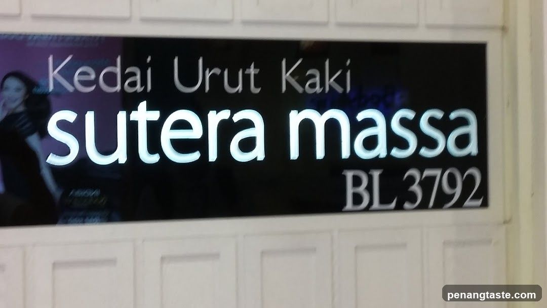 Kedai Urut Kaki Sutera Massa Sign