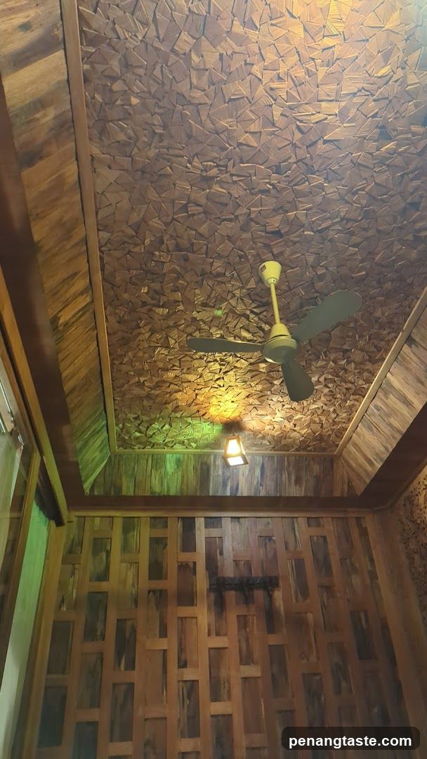 Wooden Ceiling and Walls
