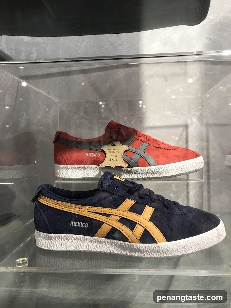 Sneakers on Display