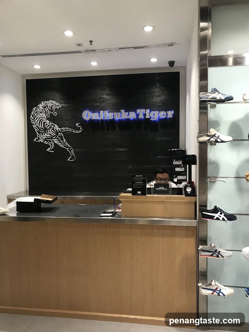 Onitsuka Tiger Store Counter