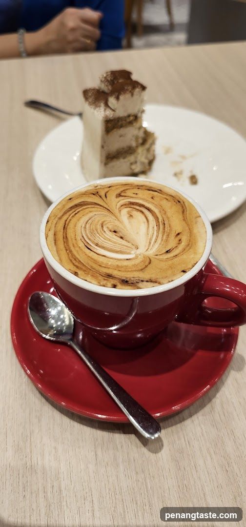 Coffee and Cake at Café