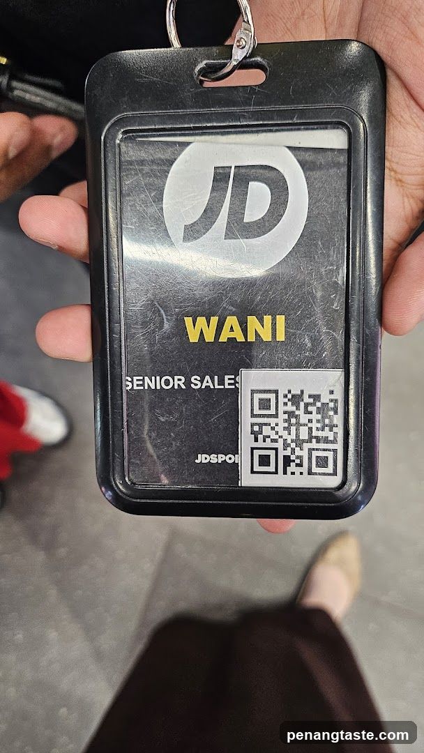 JD Sports ID Badge