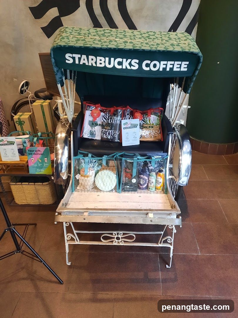 Starbucks Coffee display