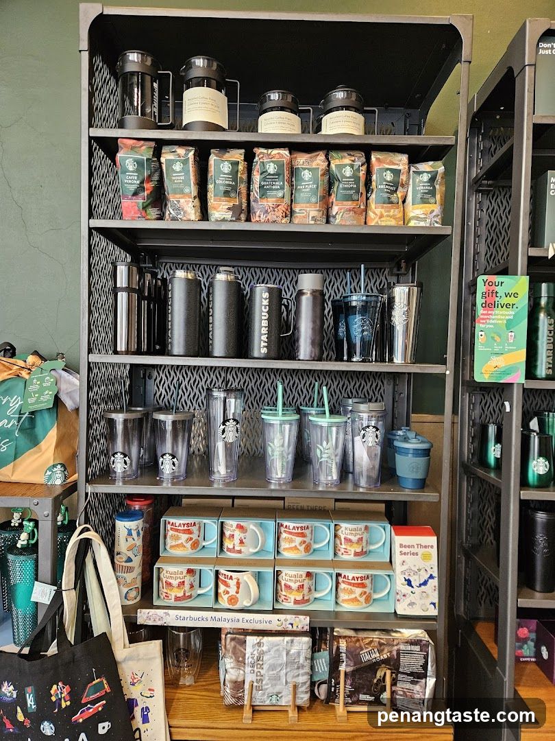 Starbucks Merchandise Display