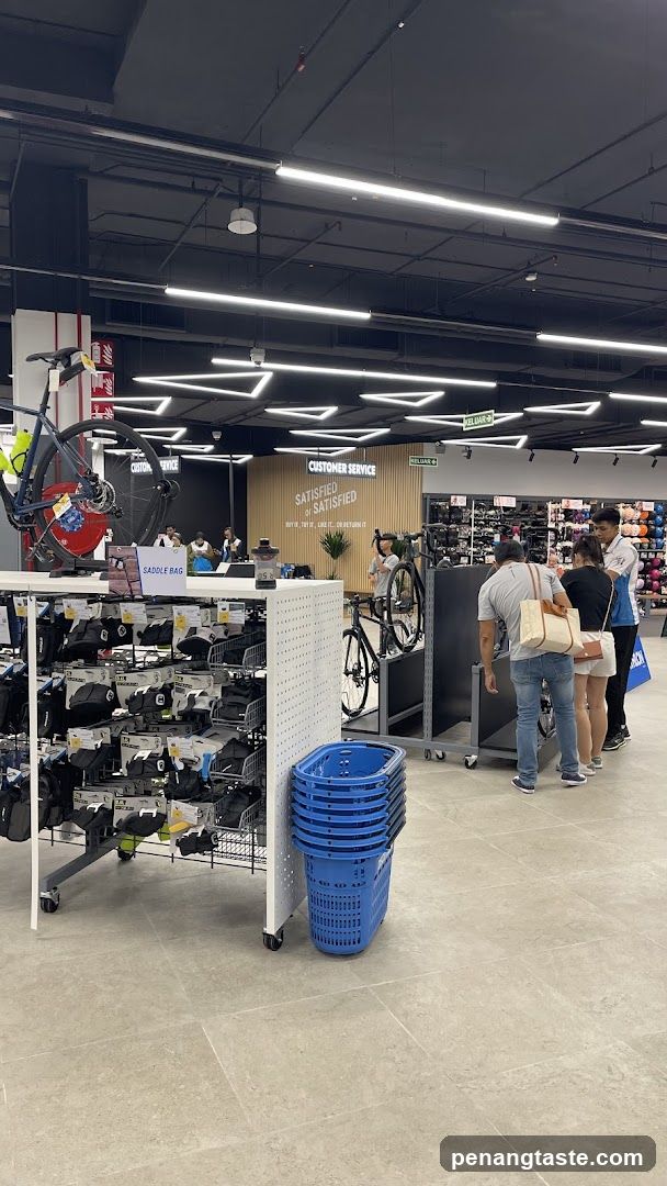 Sports Equipment Store Interior