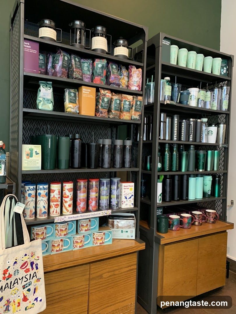 Starbucks Merchandise Display
