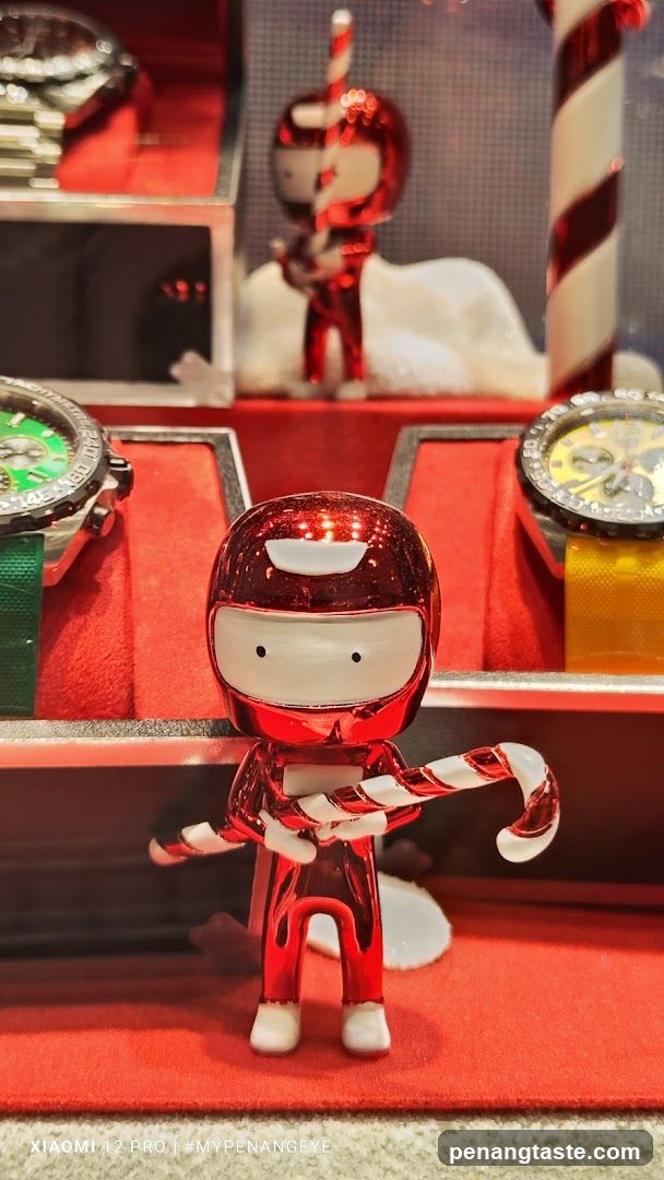Christmas Display with Watches