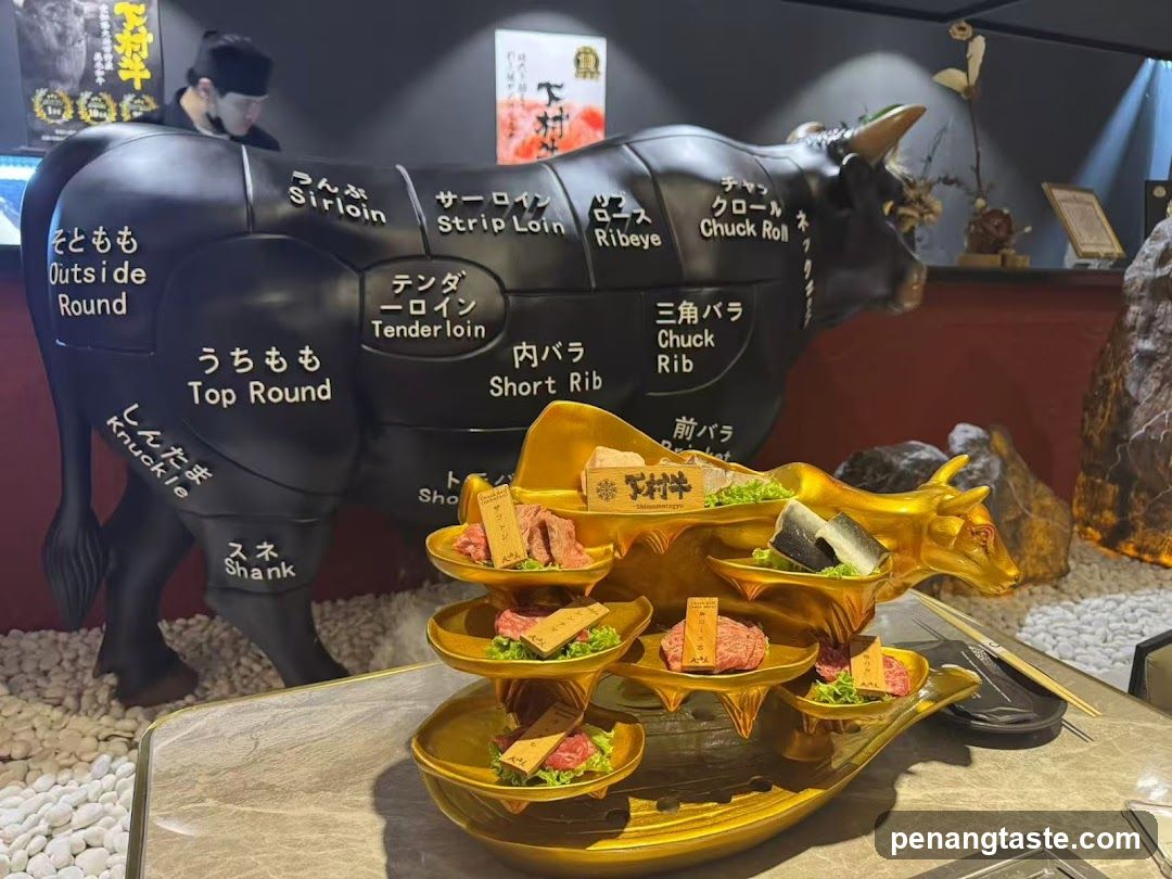 Beef Cuts Display