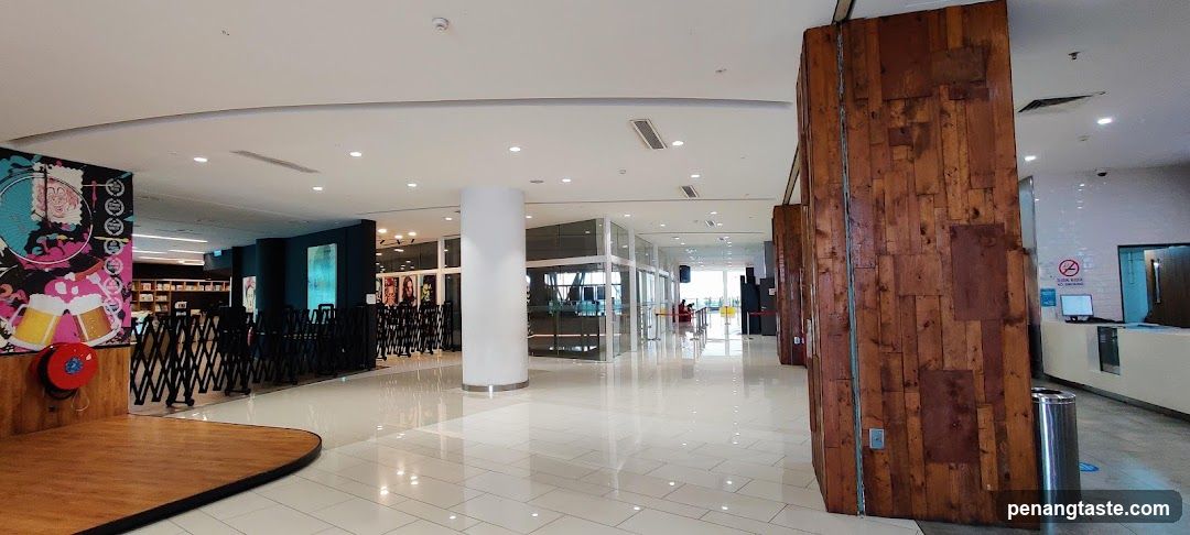 Interior of a modern shopping mall