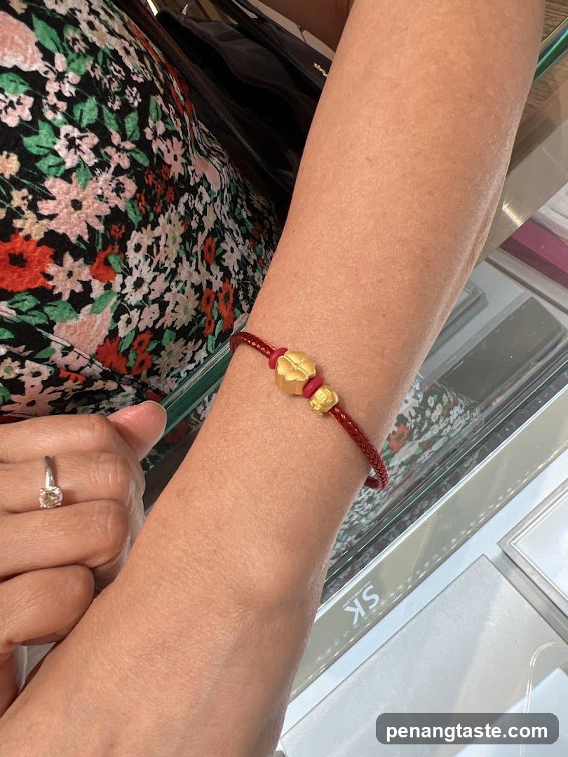 Gold Charm Bracelet