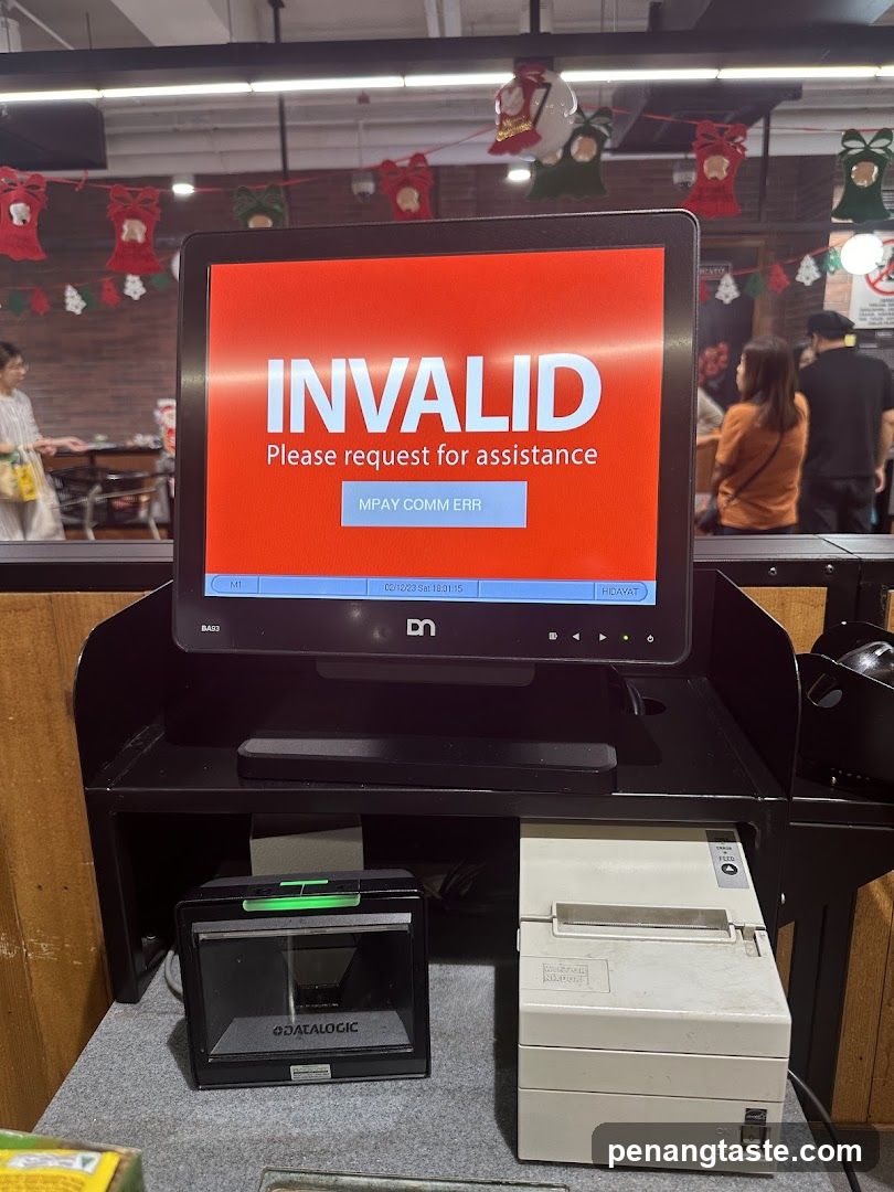Point of Sale System Error