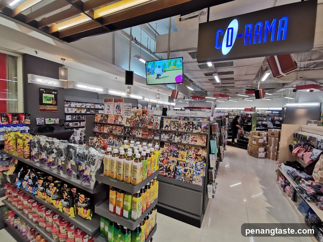 CD-RAMA Store Interior