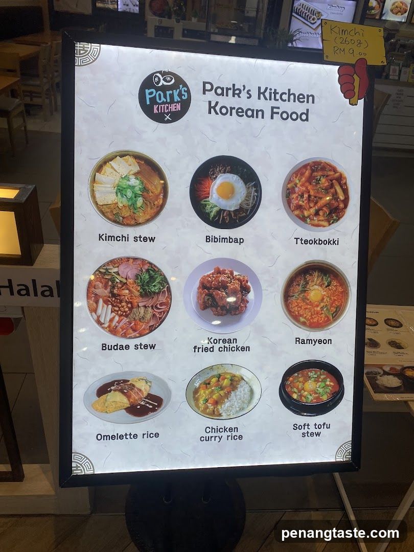 Park's kitchen Korean restaurant